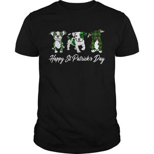Pit Bull Happy St Patricks Day Shirt